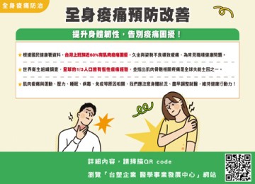 全身痠痛防治懶人包-提升身體韌性，告別痠痛困擾！