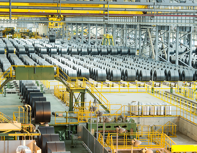 台塑河靜鋼鐵公司迎接自產100萬噸成品鋼捲之里程碑